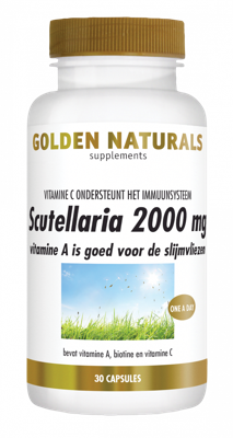 Golden Naturals Scutellaria 2000 mg Capsules Golden Naturals Scutellaria 2000 mg Capsules