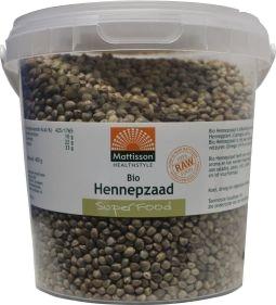 Mattisson HealthStyle Biologisch Hennepzaad Ongepeld Mattisson HealthStyle Biologisch Hennepzaad Ongepeld
