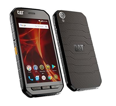 CAT Phones S41 Rugged Dual-Sim Smartphone, 5 inch (12,7 cm), 32 GB Intern Geheugen, Android Nougat, 5000 mAh Accu, Stof en Waterdicht, Grijs