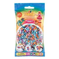 Hama strijkkralen 1000 stuks 2 kleurig gemixed - thumbnail