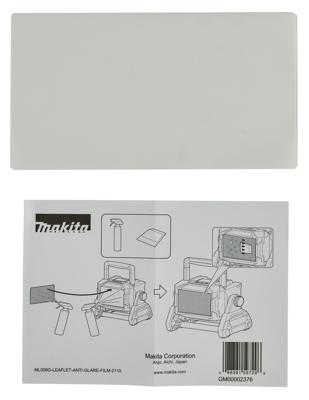 Makita Accessoires Anti-verblindingsfolie bouwlamp - GM00002376 GM00002376