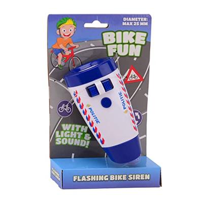 Bikefun Bike fun led lamp politie met sirene