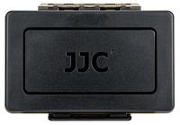 JJC BC-3NPW126 multifunctionele batterij case voor Fujifilm NP-W126/W126S accu's met ruimte voor 6 SD kaarten - thumbnail