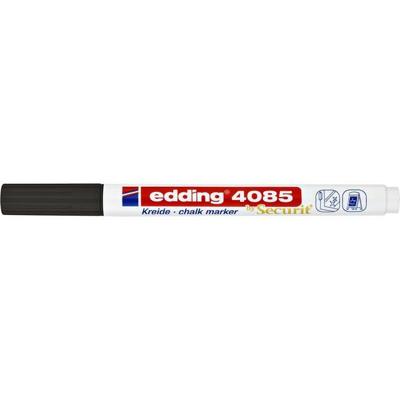 Krijtstift edding 4085 by Securit rond 1-2mm zwart | 10 stuks
