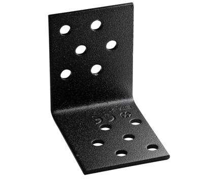 Waelbers Verbindingshoek 40x40x60mm zwart TXT - 50 Stuk(s) - 448408.11