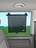 Set van 2 oprolbare reis rolgordijnen CHICCO zwart - thumbnail