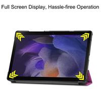 3-Vouw sleepcover hoes - Samsung Galaxy Tab A8 (2021) - Paars - thumbnail