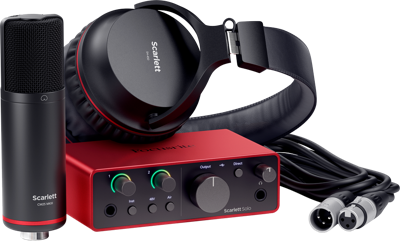 Focusrite Scarlett Solo Studio 4th gen studio bundel
