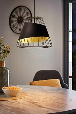 Eglo Design draadhanglampAustell 43cm zwart met goud - 49509