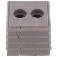 Weidmüller CABTITE SE 2/6.5 SML GY Dicht-inzetstuk Klem-Ø (max.): 7 mm TPE (geurloos rubbermengsel) Lichtgrijs 10 stuk(s) - thumbnail