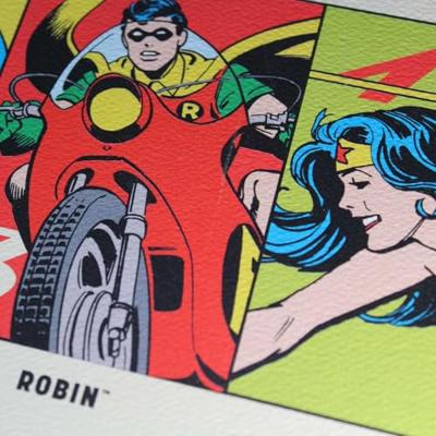 DC Comis Art Print 90th Anniversary Heroes Limited Edition 42 x 30 cm