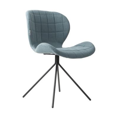 Zuiver Eetkamerstoel 'OMG' kleur Blauw Zuiver Eetkamerstoel 'OMG' kleur Blauw