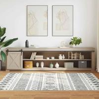 VidaXL Ophangset voor schuifdeur 244 cm koolstofstaal - thumbnail