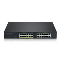 Zyxel GS1915-24EP Managed L2 Gigabit Ethernet (10/100/1000) Power over Ethernet (PoE) 1U Zwart - thumbnail