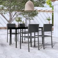 5-delige Tuinset zwart - thumbnail