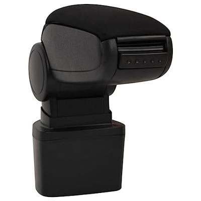 VidaXL Armsteun 14,5x31,5x(30-48) cm abs zwart