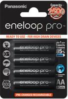4 x AA Panasonic Eneloop Pro batterijen - 2500mAh - thumbnail