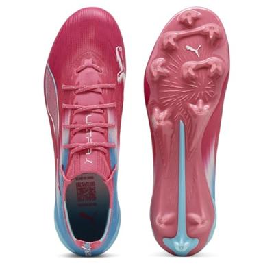PUMA Ultra 6 Ultimate Re-Charge Gras Voetbalschoenen (FG) Roze Blauw Wit PUMA Ultra 6 Ultimate Re-Charge Gras Voetbalschoenen (FG) Roze Blauw Wit