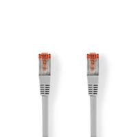 Nedis CAT6-kabel | RJ45 Male naar RJ45 Male | S/FTP | 10 m | Grijs | 1 stuks - CCGB85221GY100 CCGB85221GY100 - thumbnail
