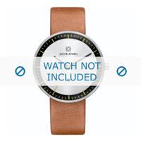 Horlogeband Jacob Jensen Strata 271 Leder Cognac 20mm - thumbnail
