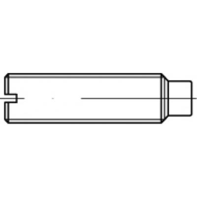TOOLCRAFT TO-5435055 Draadpen M8 10 mm 100 stuk(s)