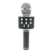 WS-858 metaal hoog geluid kwaliteit Handheld KTV Karaoke Bluetooth Wireless opnamemicrofoon voor Notebook PC Speaker koptelefoon iPad iPhone Gal - thumbnail