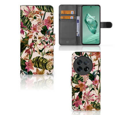 OnePlus 12 Hoesje Flowers OnePlus 12 Hoesje Flowers
