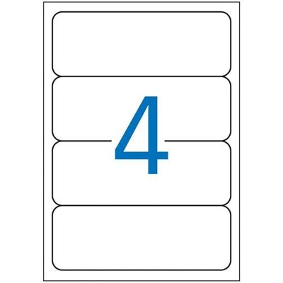 Apli laser A4 etiketten 190x61mm per 100