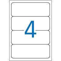 Apli laser A4 etiketten 190x61mm per 100 - thumbnail