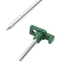 Tentharingen 24 st 7 mm 25 cm gegalvaniseerd staal polypropeen - thumbnail