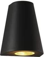 LED&apos;s Light LED Wandlamp Buiten - Vaas met 2 lichtpunten - Model Como - IP44 - Antraciet - thumbnail