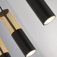 Searchlight Strakke eetkamer lampMerrygold - 82121-5BK - thumbnail