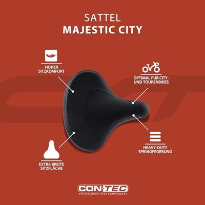 CONTEC zadel "majestic" ct saddle majestic 267 x 157mm