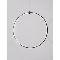 Lyora HanglampRing zwart Ø 68cm - 9820591 - thumbnail