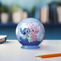 Ravensburger 3d puzzelbal stitch en angel, 54st. - thumbnail