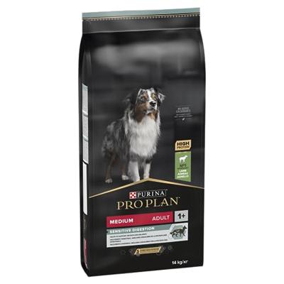 Pro Plan Medium Adult Sensitive Digestion met lam hondenvoer 2 x 14 kg Pro Plan Medium Adult Sensitive Digestion met lam hondenvoer 2 x 14 kg