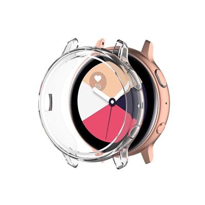 TPU Siliconen Cover Samsung Galaxy Watch Active2 40mm Transparant