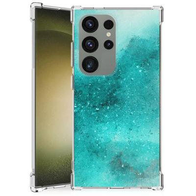 Back Cover Samsung Galaxy S24 Ultra Painting Blue Back Cover Samsung Galaxy S24 Ultra Painting Blue