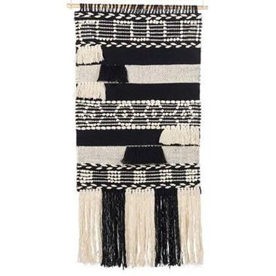 Beliani - MURIDKE - Wanddecoratie - Beige - Katoen Beliani - MURIDKE - Wanddecoratie - Beige - Katoen