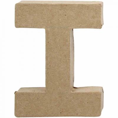 Creativ Company Letter papier-maché - i, 10cm Creativ Company Letter papier-maché - i, 10cm