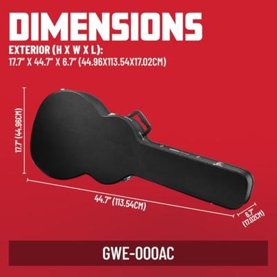 Gator Cases GWE-000AC houten koffer voor Martin 000 westerngitaar - thumbnail