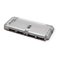 VALUE USB 2.0 Mini Hub, 4 poorts, geen voeding - thumbnail