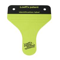 Loeff's archieflabels groen, doos met 100 stuks - thumbnail