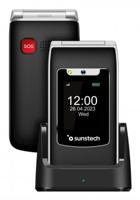Mobiele Telefoon voor Bejaarden Sunstech CELT23BK Zwart 128 GB 2,4" - thumbnail