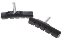 Qtcycletech Qt cycle tech remblok met stift 72mm zwart 4 stuks op kaart - thumbnail