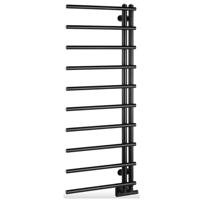 Designradiator Sapho Justina 50x124,6 cm 340W Mat Zwart Sapho - thumbnail