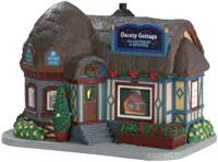 Lemax dainty cottage collectables & antiques verlicht kersthuisje Caddington Village 2017 - thumbnail
