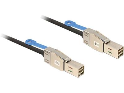 DeLOCK cable mini sas sff-8644 > mini sas sff-8644, 2m kabel (83395)