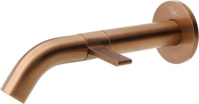 Ben Anello wand fonteinkraan geborsteld koper