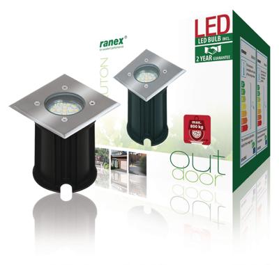 Ranex RA-0158620 Led Grond Spot 3 W 230 Lm 3000 K Ranex RA-0158620 Led Grond Spot 3 W 230 Lm 3000 K